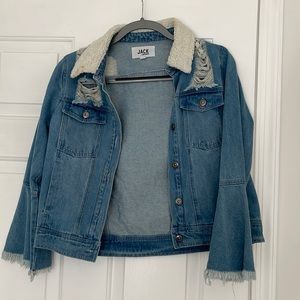 Cropped Jean Jacket